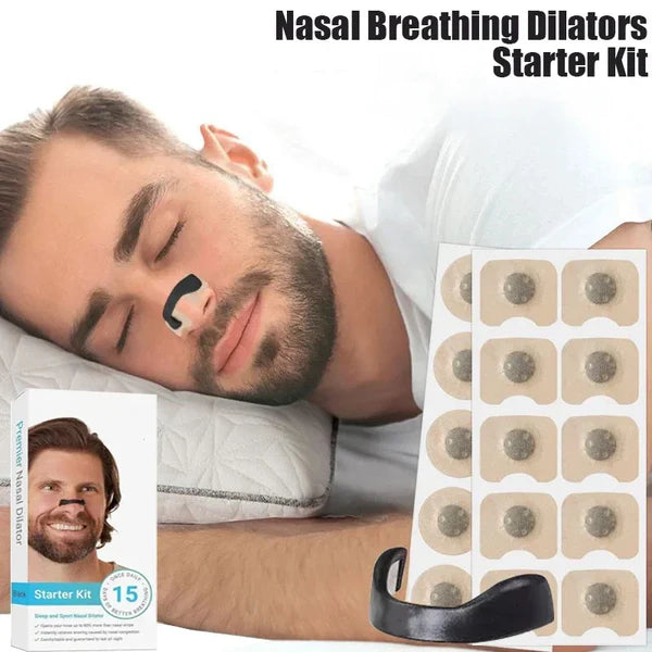 Magnetic Nose Strips,Sleepco Nasal Dilator Starter Kit