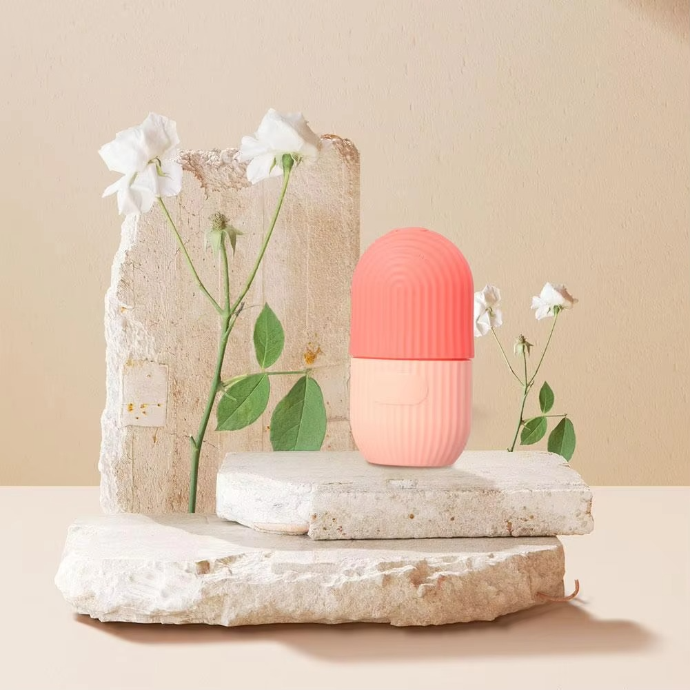 Ice Roller Facial Massage | Silicone Cleansing Ice Lattice