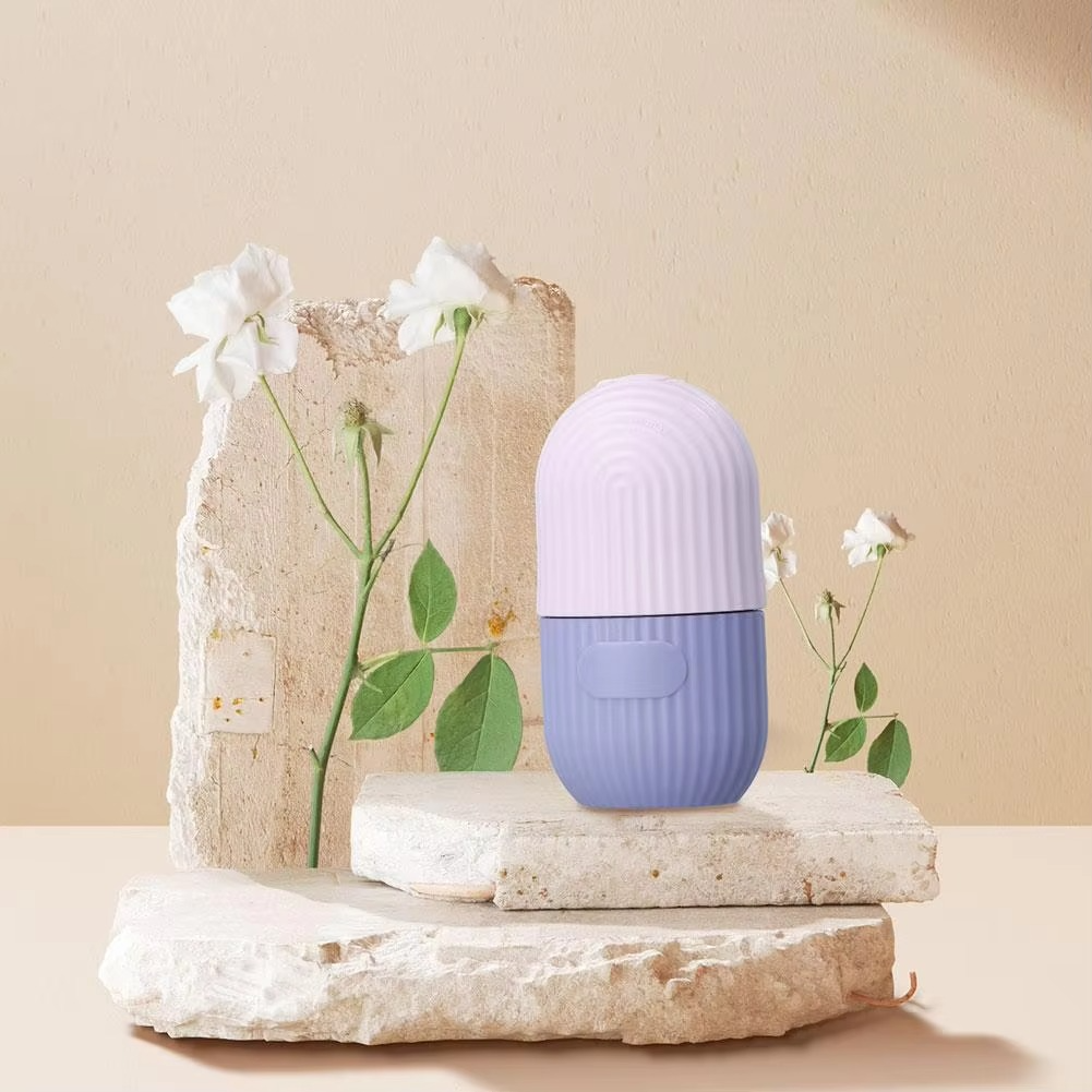 Ice Roller Facial Massage | Silicone Cleansing Ice Lattice