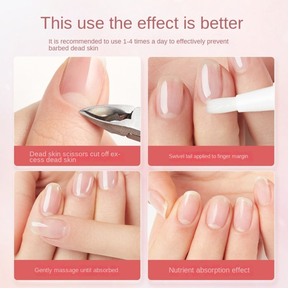 Nail Growth & Cuticle Oil Pen – Radiant Serum Nutrient Pen for Moisturizing, Strengthening & Brightening Nails
